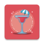 drinks recipes android application logo